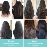 Before and After-Hair Mask