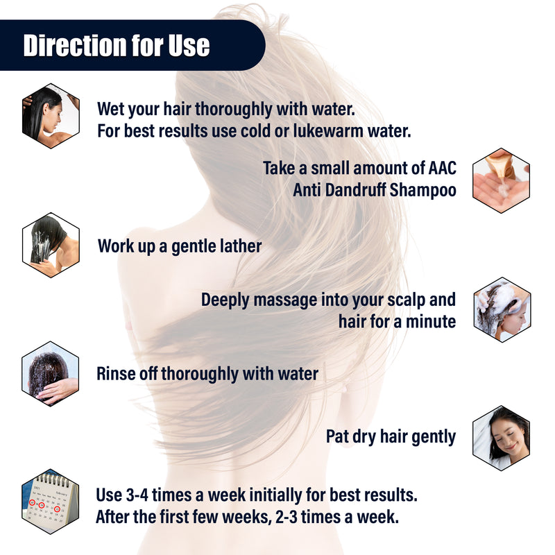 How to use-Anti-Dandruff Shampoo