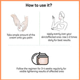 How to use-Intimate Area Lightening Cream