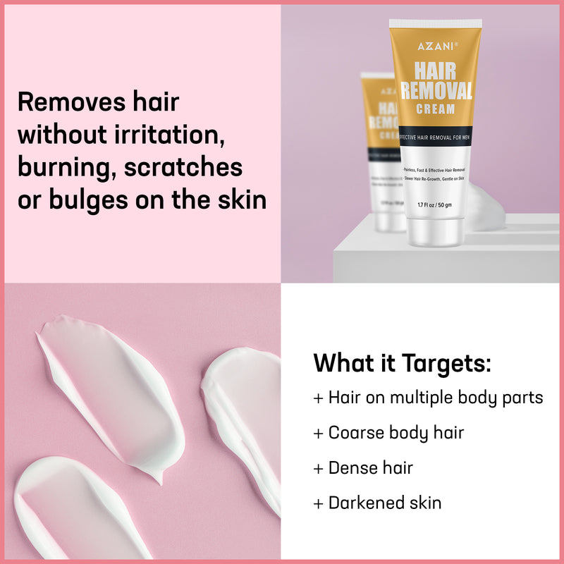 What it Targets-Hair Removal Cream