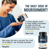 Comments-Pure & Ultra-Strong Omega 3 Fish Oil