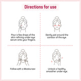 How to use-Youth Renewal Under Eye Serum