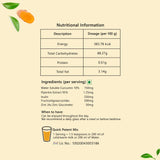Nutrition Label-Curcumin