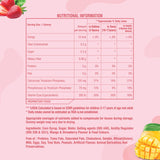 Nutrition Label-Calcium & Vitamin D Gummies