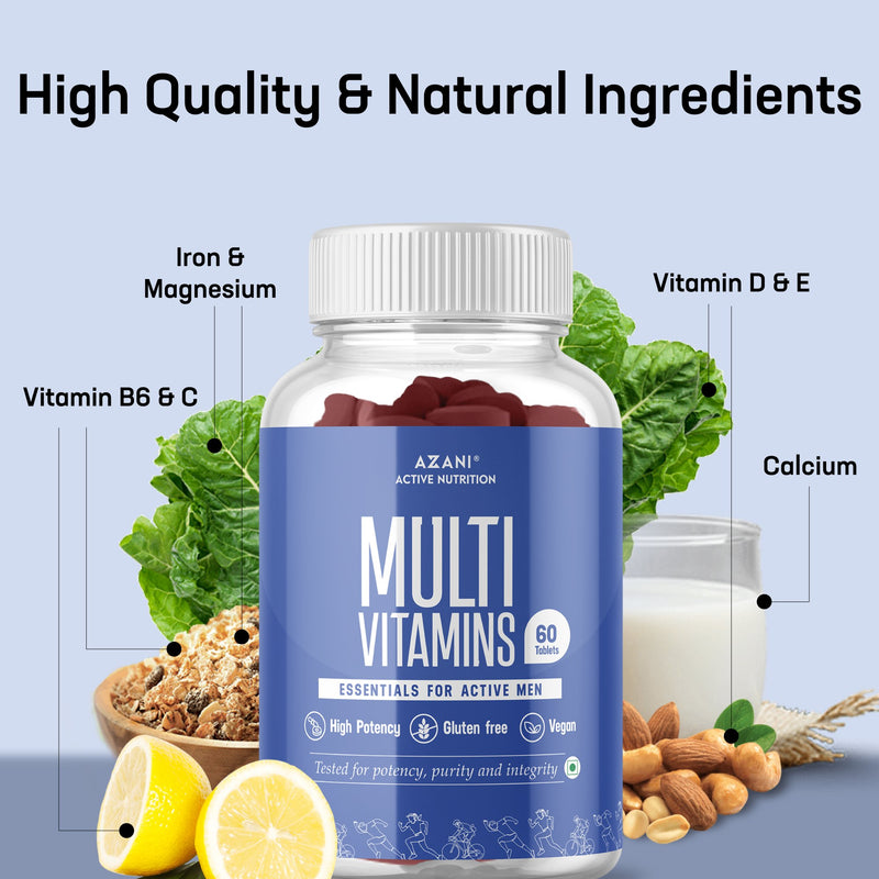 Ingredients-Multivitamins for Men