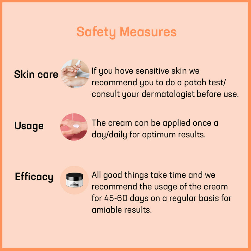 Safty Measures-Intimate Area Lightening Cream