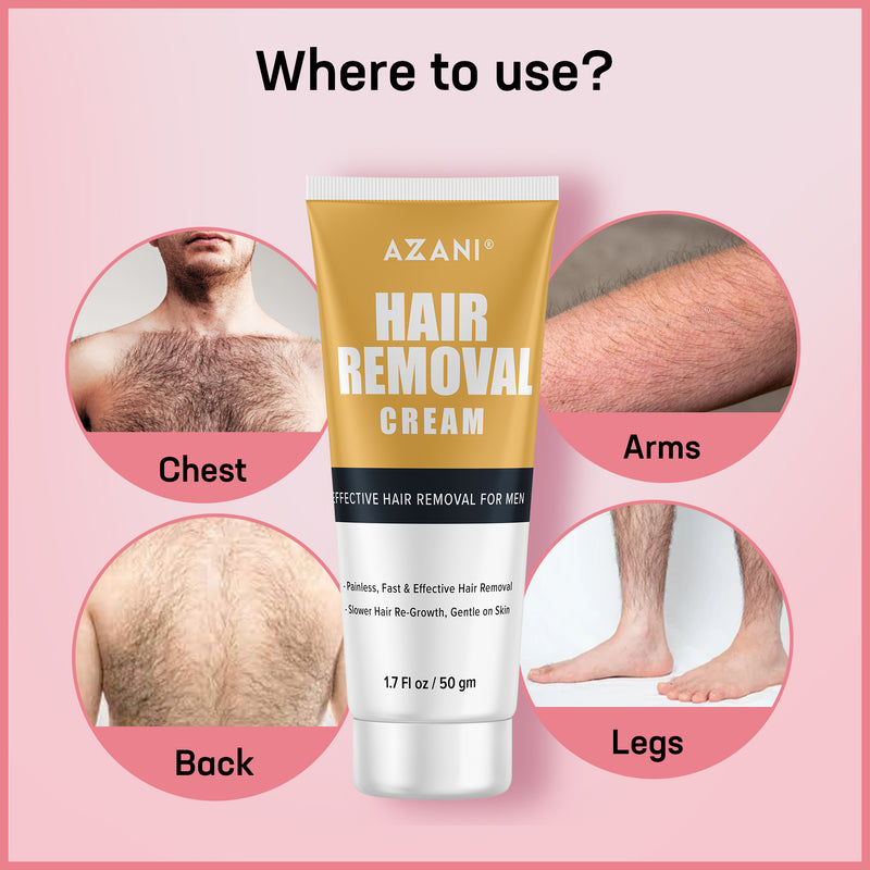 Where to use-Hair Removal Cream